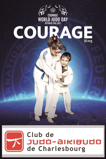 Club de judo - courage - world judo day